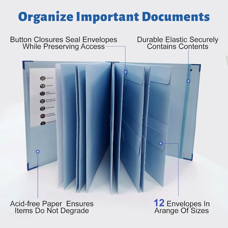 Accordion Organizer Folio