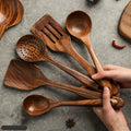 Kitchen Set Made from Natural Teak Wood