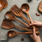 Kitchen Set Made from Natural Teak Wood