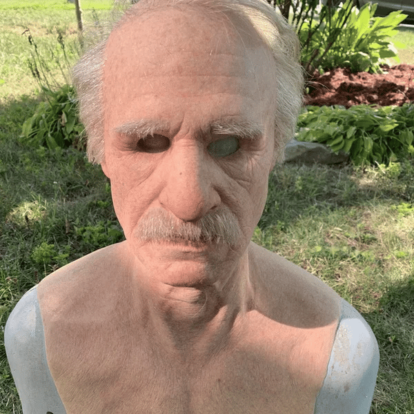 MaskEnigma Holloween Realistic Elderly Disguise