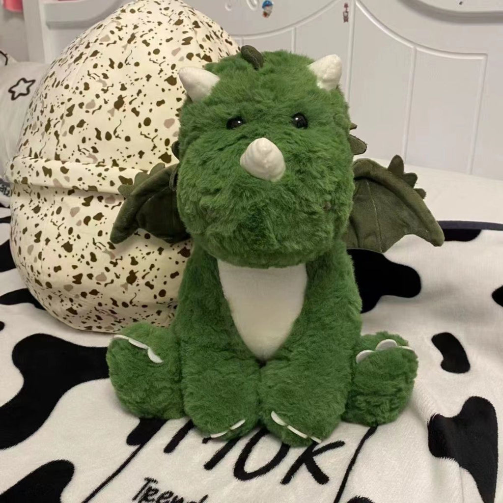 Plush Dinosaur + Eggshell - Small