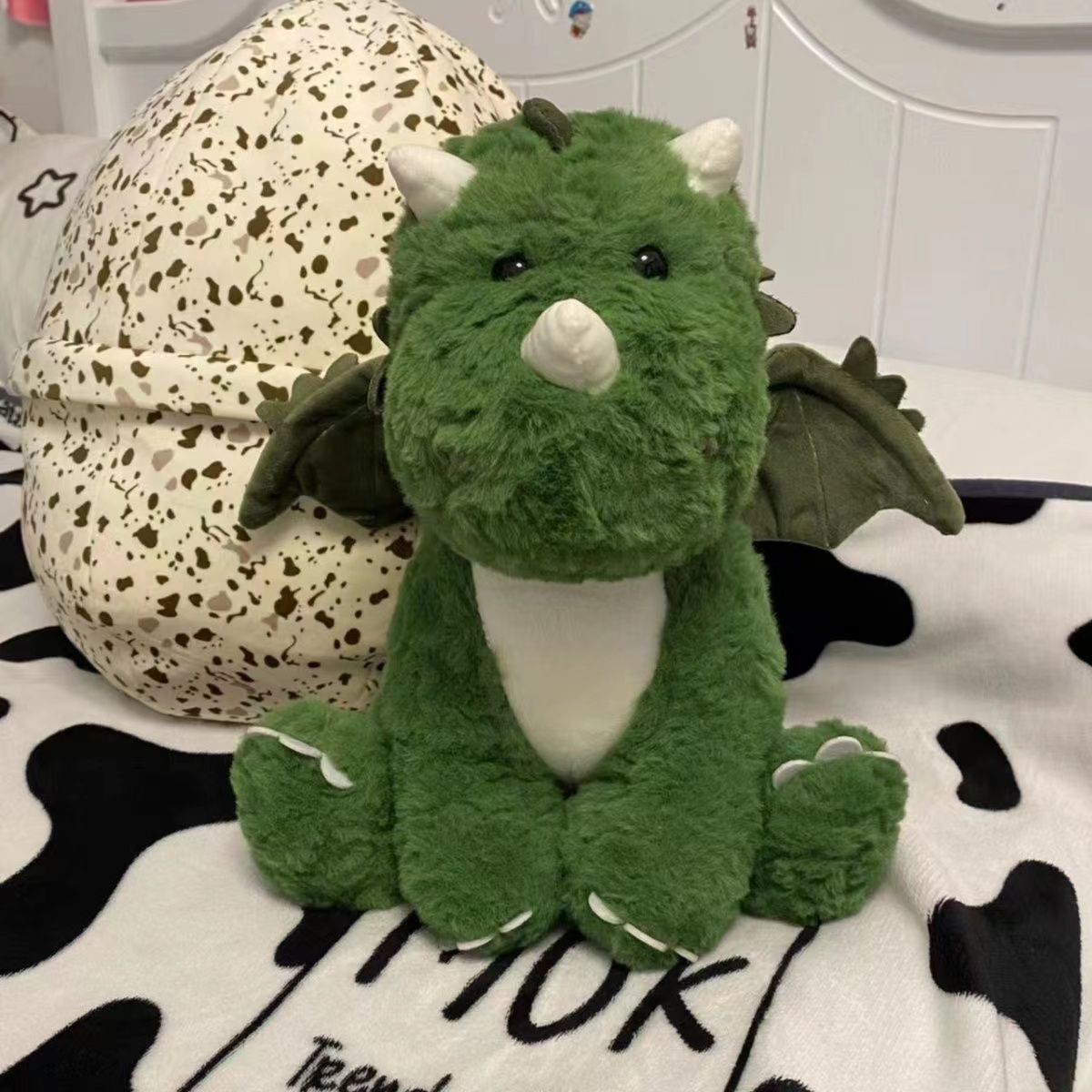 Plush Dinosaur + Eggshell - Small