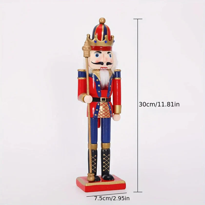 FestiveGuard - Traditional nutcracker decoration for Christmas coziness
