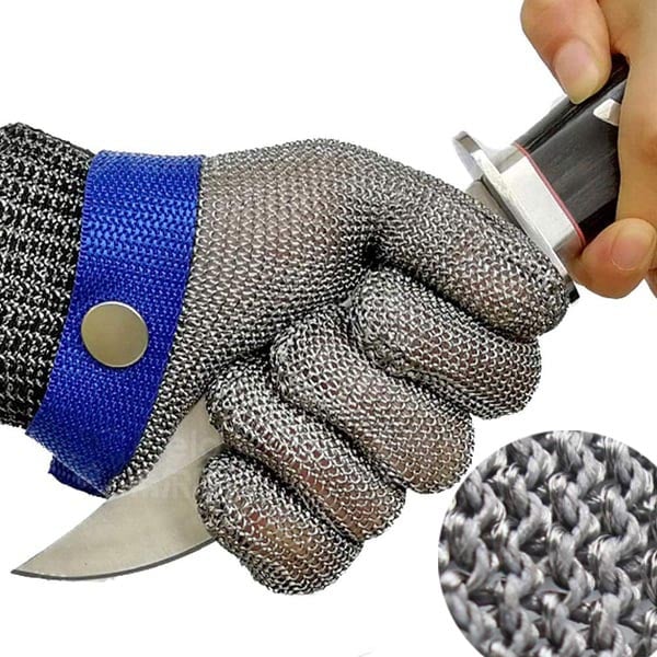 Food grade stainless steel mesh metal glove