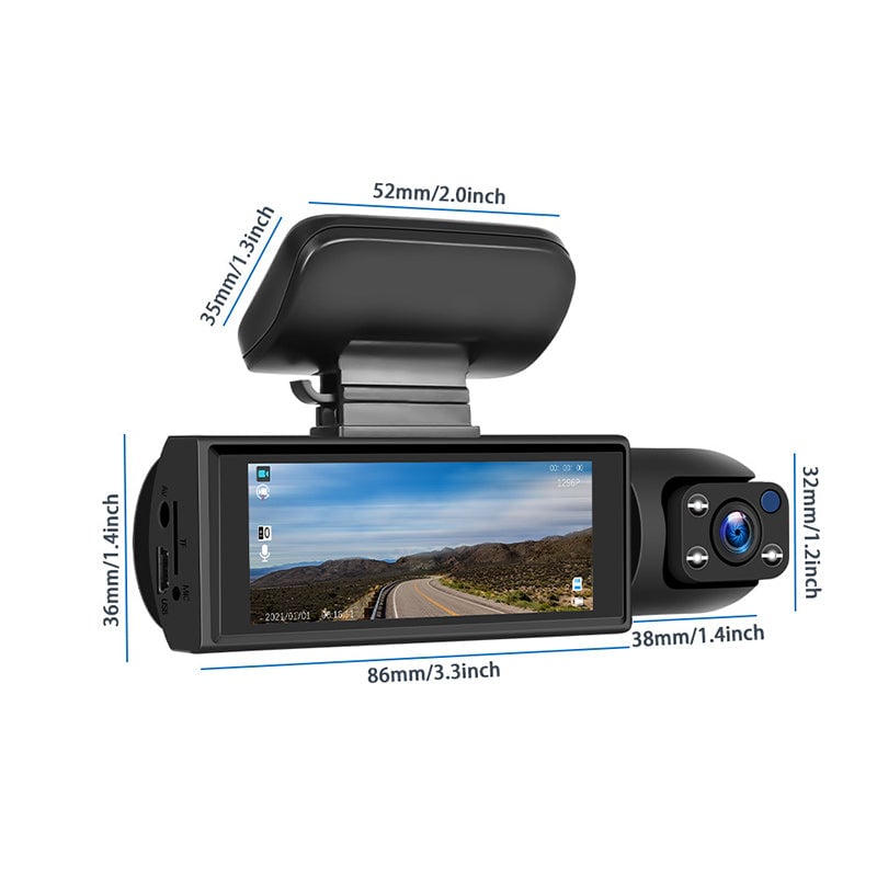 Dashboard camera for the car