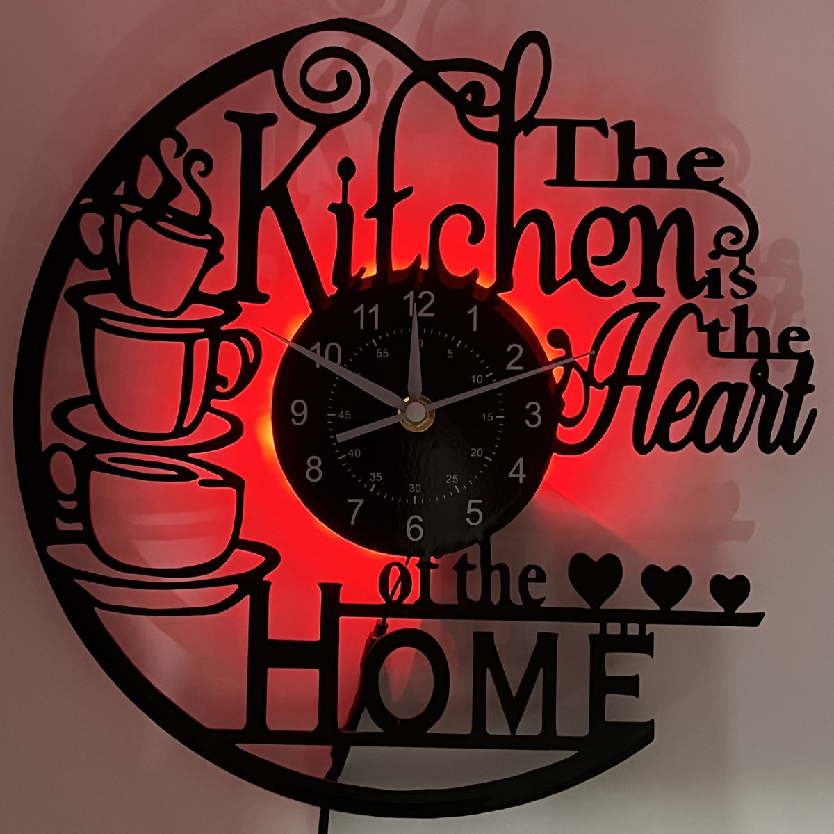 Mood Wall Clock – For a cozy atmosphere