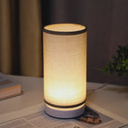 ModernLicht – Illuminated USB Table Lamp in Cylinder
