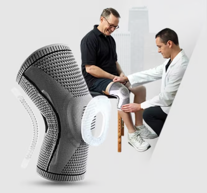 FlexiKnee Compression Brace – Supportive Knee Brace for Pain, Swelling & Stiffness
