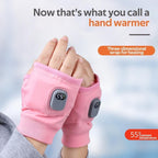 Wearable heating gloves
