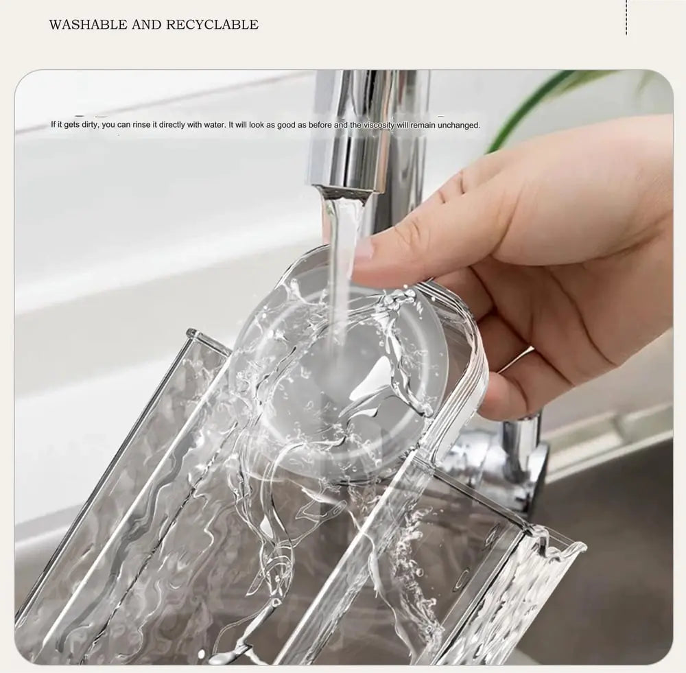 GlowFix Wall Tissue Holder — No more chaos, your bathroom will be stylish, clean, and totally relaxing!
