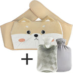 WarmCush – Reusable Plush Hot Water Bottle with Hip Cushion