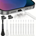 Electronic Cleaning Set with Brushes and Tools for Maintenance of Multiple Surfaces and Efficient Dirt Removal