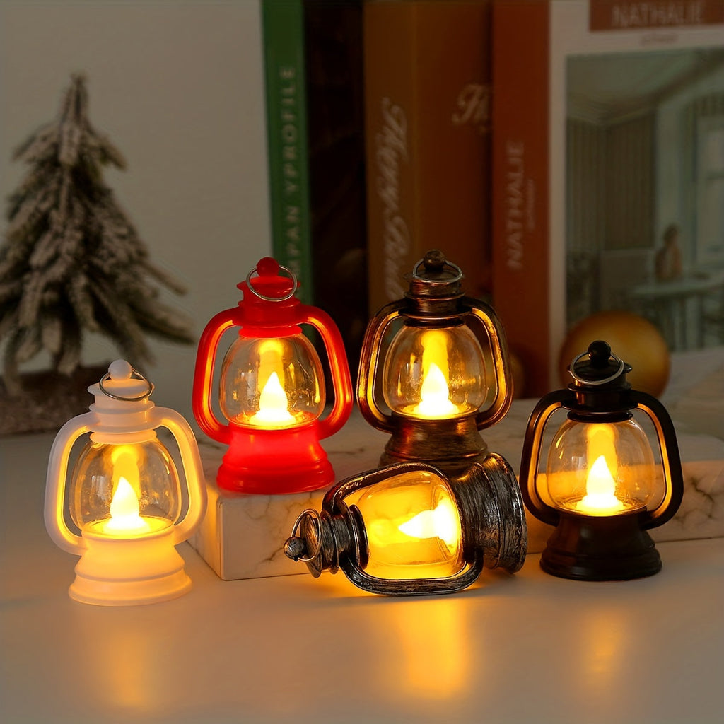 Retro LED Mini Lanterns – Atmospheric Lighting for Parties