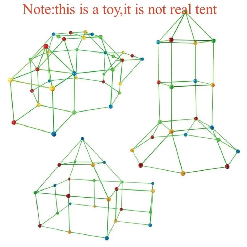 Creative tent for playful learning and building