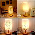 WoodGlow – Adjustable LED Table Lamp with USB