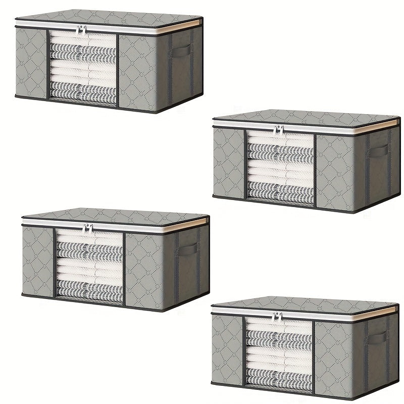 SmartStore - Foldable Storage Bags Set of 4 for Clothing and Bedding