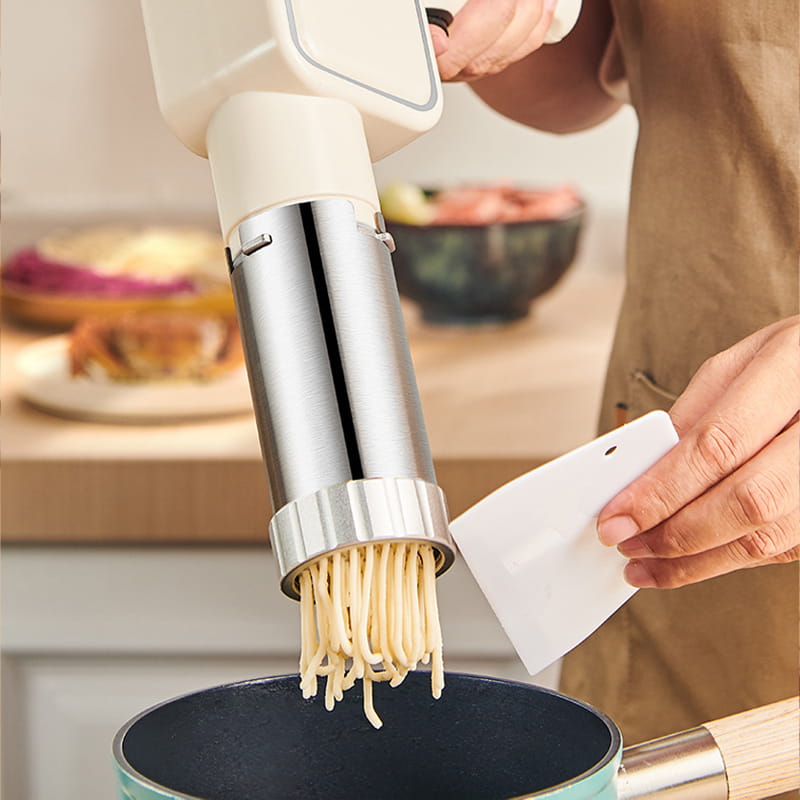 Multi-functional handheld electric pasta maker
