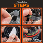 Anti-slip mat for mobile phone holder
