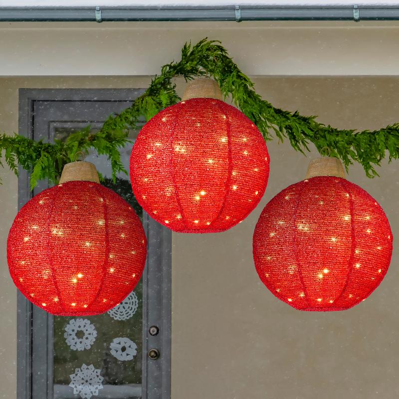 Hanging Pop-Up Outdoor Christmas Ornaments