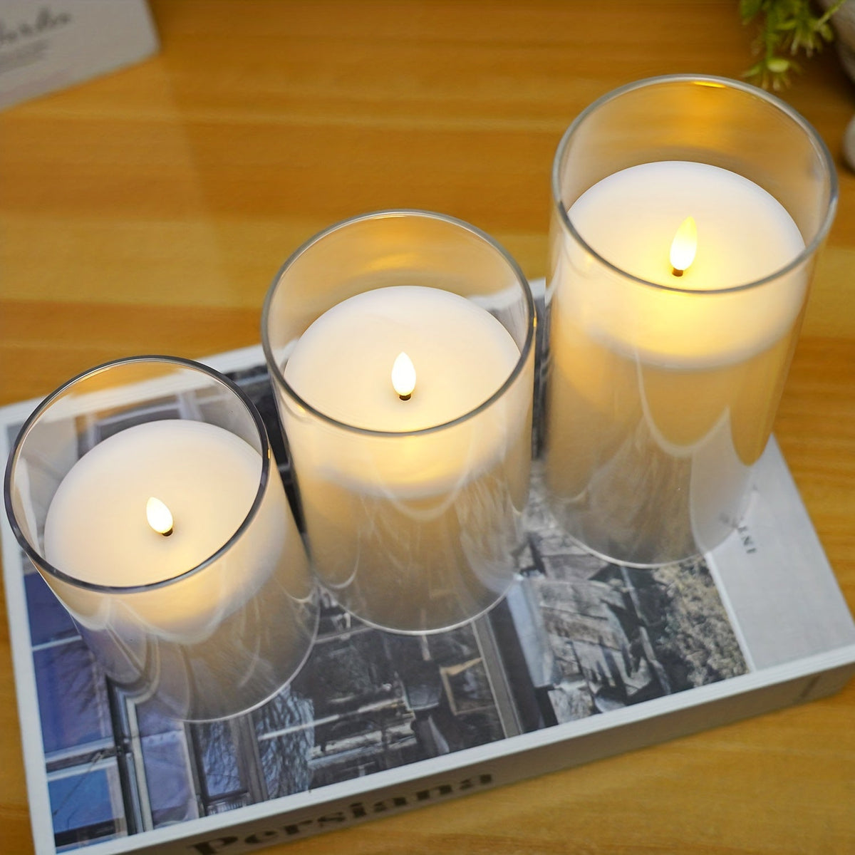 FlamelessGlow - Magical LED Candle Set with Remote Control