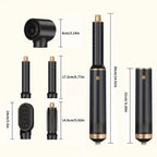 ProStyler 5-in-1 Hair Styling Set - Hair Dryer, Curling Iron and Straightening Brush