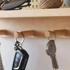 HookShelf - Wooden Shelf with Hooks