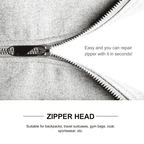 Universal detachable zipper puller