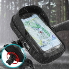 Waterproof Phone Holder for Bicycle and Motorcycle – 360° Rotatable and Suitable for 4.5–6.4 Inches