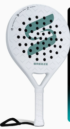 Padelracket made of carbon fibre for maximum control & comfort