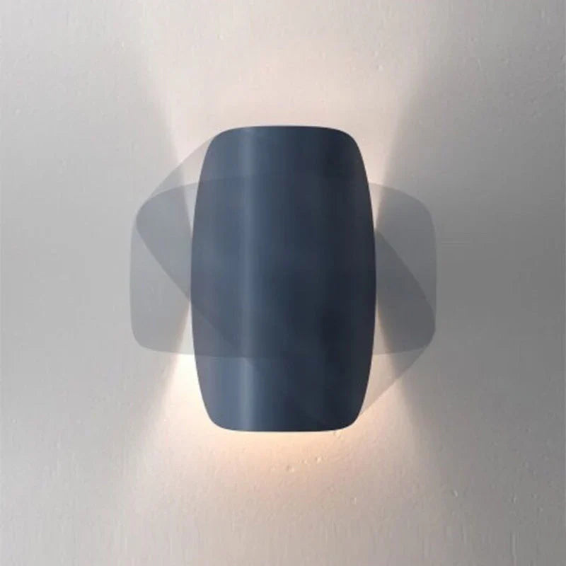Modern Colored LED Wall Light in Stylish Design