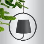 Hanging lamp with a minimalist character