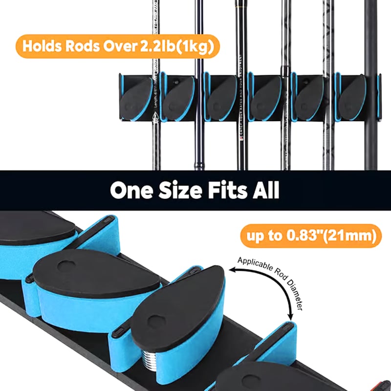 RodRack Max – Finally store your fishing rods neatly
