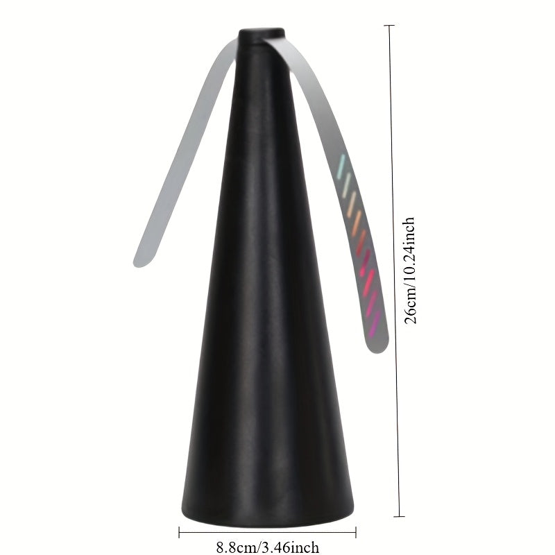 Compact outdoor fan against mosquitoes and flies – Mobile and battery-operated