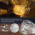 Fairy String Lights Battery Powered Warm White