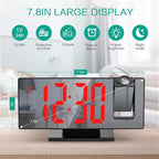 Rotating Ceiling Projection Clock