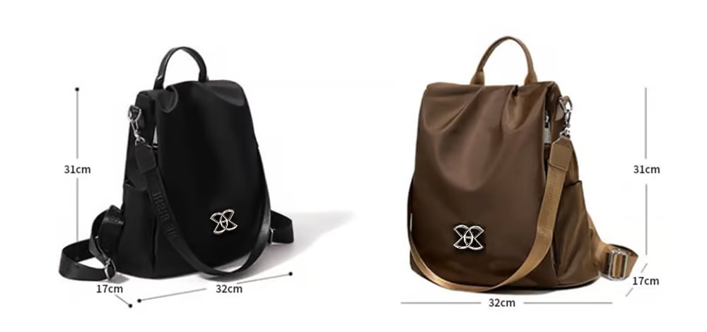 Large Volume Theft-Proof Backpack — Secure Travel Backpack with Hidden Zipper