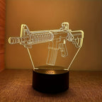 GeoLume - 3D LED Desk Lamp with Touch