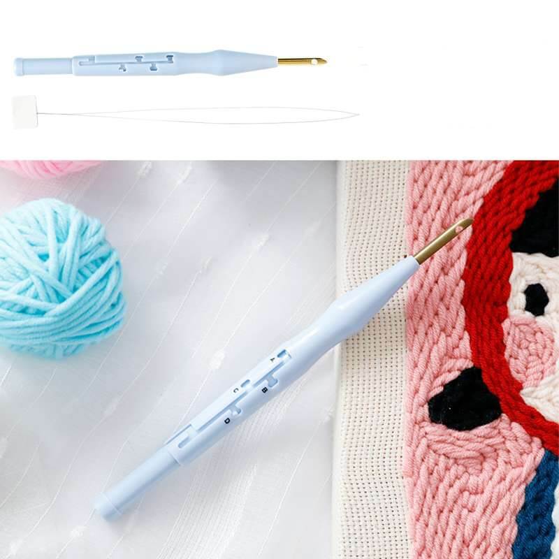 3D Embroidery Punch Needle Tool for Raised Textile Art