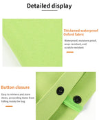 Foldable green shopping bag