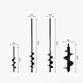 Spiral Garden Drill — High-Load Spiral Auger for Deep Planting
