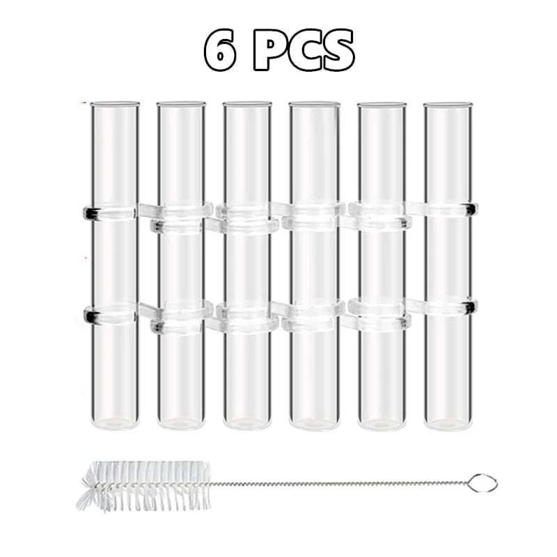 Flexible Flower Vases with Hinges | Modern Glass Tube Vase