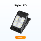 PowerBeam Solar-Clamps-Boost — Turn dark corners into a cozy oasis full of light and protection!