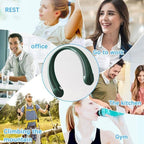 Mini portable neck fan
