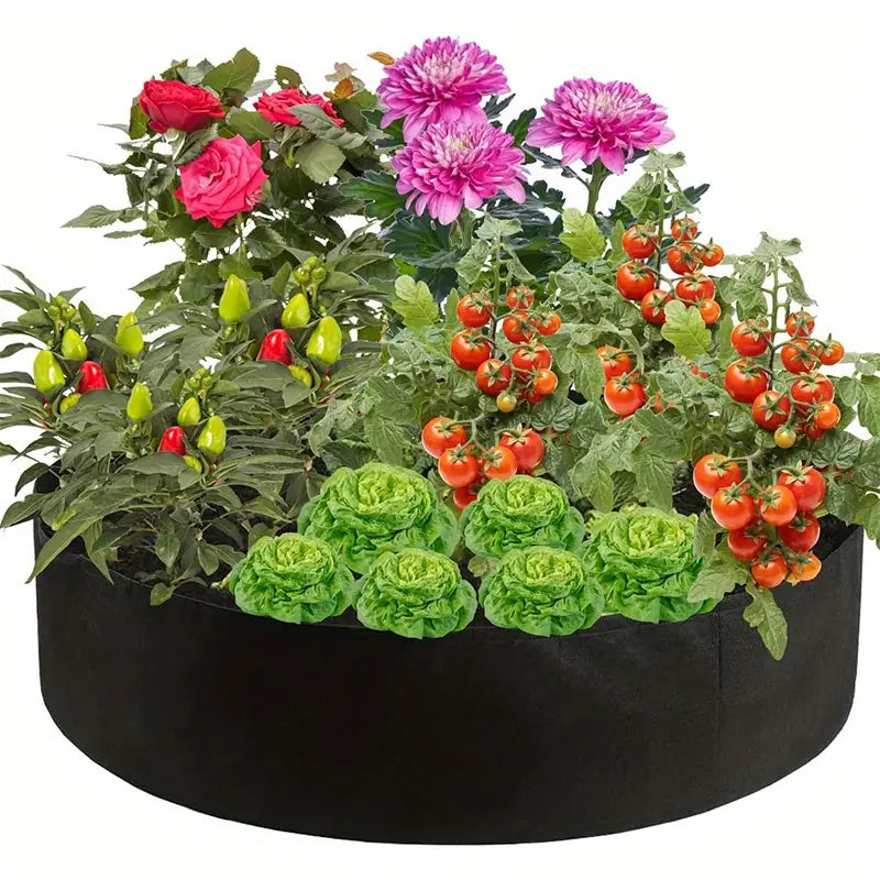 Round Plant Growth Bag – Garden Container for Easy Plant Growth