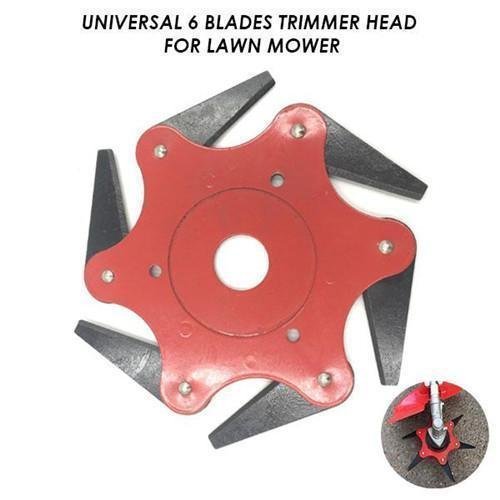 Universal 6-Steel Razors Trimmer Head