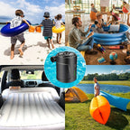Electric Air Pump AirTrek Mini | USB Rechargeable & Cordless | Compact & Sturdy | For Air Mattresses & Outdoor