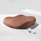 Ergonomic car seat cushion for better visibility and comfort