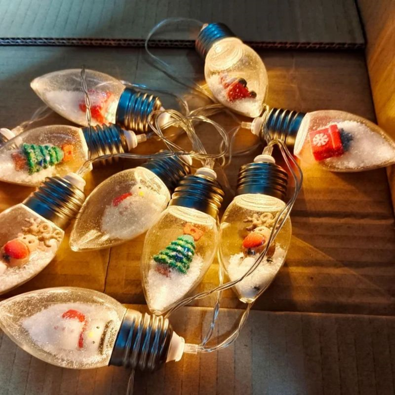 MotiveGlow - Magical Christmas Crystal Light Chains