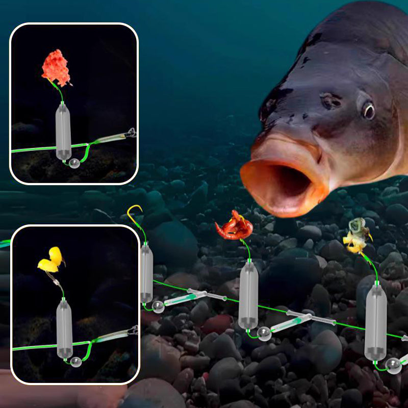 3 hooks Anti-drift bottom fishing rig