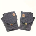Men's WinterPro Fingerless Gloves – Thick, Warm and Comfortable